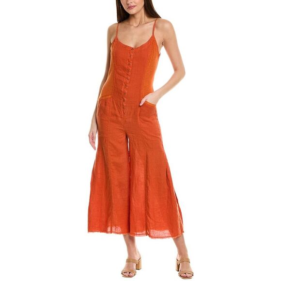 XCVI LINEN MACGOWAN JUMPSUIT